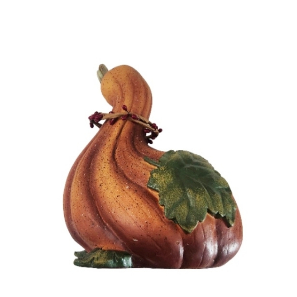Vintage Gourd Pumpkin Ducks Geese Statue Decor Figures Set of 2 Collections, etc - Picture 4 of 16